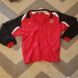 Nebraska huskers jacket youth large Nike